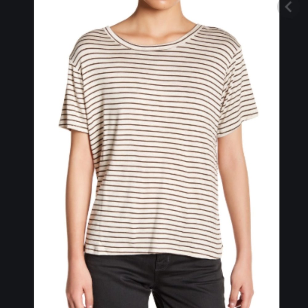 C & C California Kyra Relaxed Crew Tee